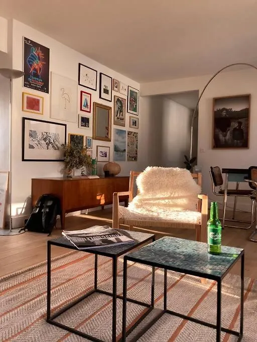 شقة Loft En Dernier Etage Proche Des Buttes Chaumont